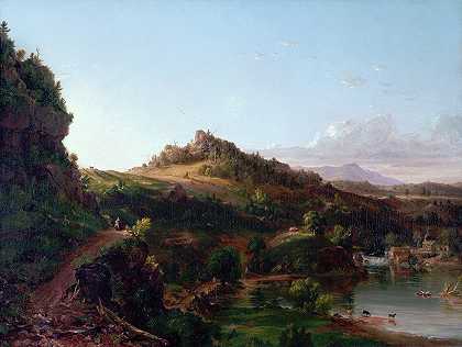 托马斯·科尔的《卡茨基尔风景》