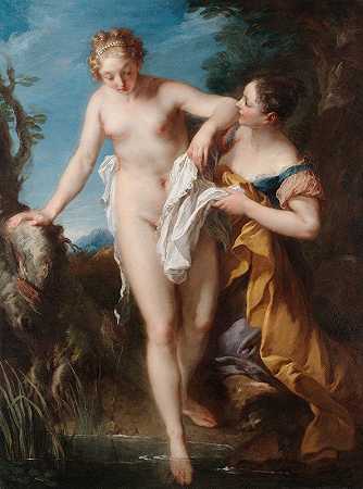 弗朗索瓦·莱莫恩的《洗澡者》