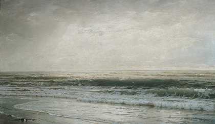 威廉·特罗斯特·理查兹的《新泽西海滩》