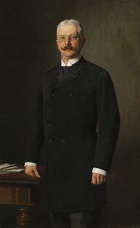 “部长保罗·高茨赫·弗雷赫·冯·弗兰肯图恩（1851-1918），西格蒙德·阿勒曼德著