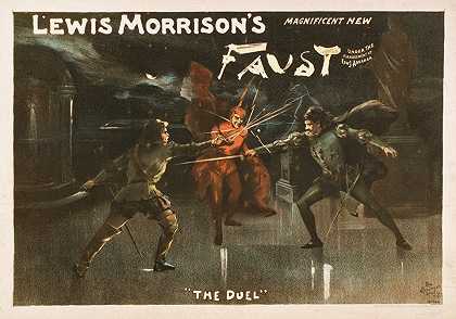 刘易斯·莫里森（Lewis Morrison）的《浮士德》（Faust），由斯普林格·利托（Springer Litho）制作。