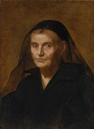 西蒙·坎塔里尼的《寡妇肖像》