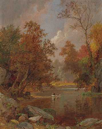 贾斯珀·弗朗西斯·克罗普西的《河上的秋天》