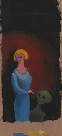卡尔·维纳的《无题（死亡的女人）》