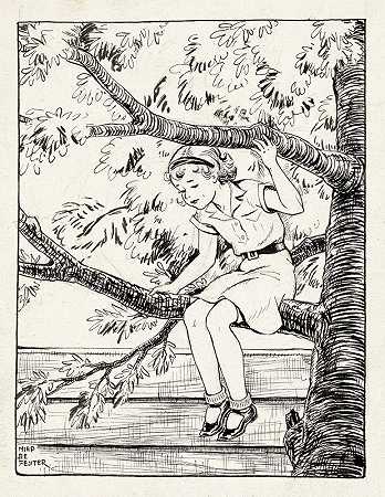“乔斯坐在米普·德·费伊特的树上