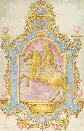 乔瓦尼·巴蒂斯塔·福吉尼的《科西莫三世美第奇的墙壁装饰》