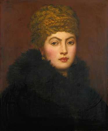 乔治·弗雷德里克·瓦茨的《菲茨莫里斯夫人肖像》