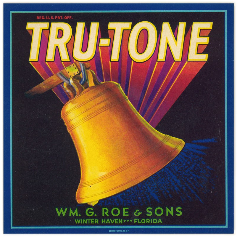 “Tru Tone Produce Label by Anonymous