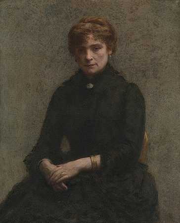 亨利·范丁·拉图尔的《一个女人的肖像》