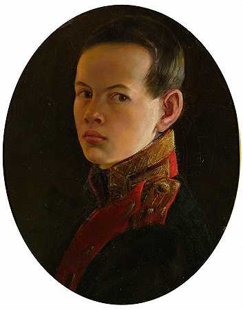 乔治·道夫的《亚历山大二世少年肖像》