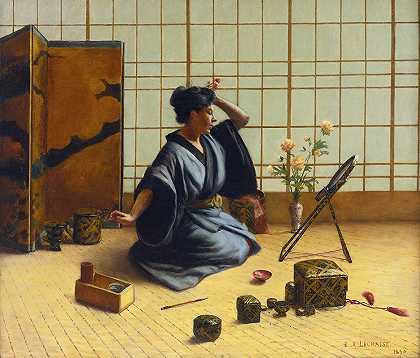 尤金·阿曼德·拉柴斯的《日本房间》