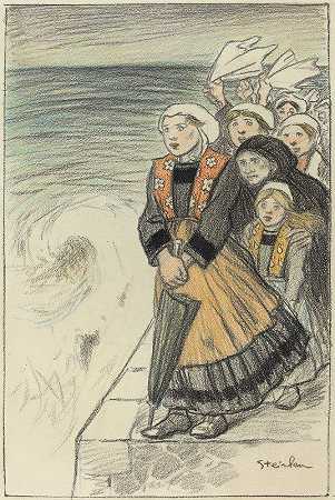 Théophile Alexandre Steinlen的《水手的妻子》