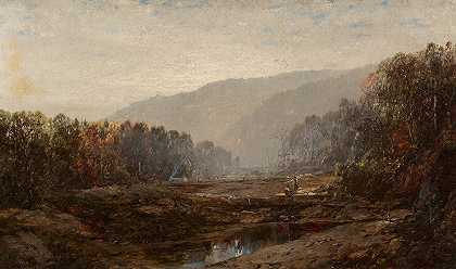 威廉·路易斯·桑塔格的《河流风景》