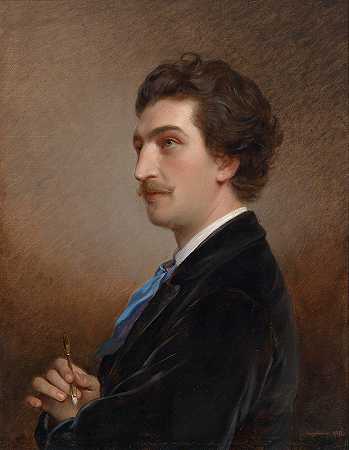 约瑟夫·诺伊格鲍尔的《画家肖像》