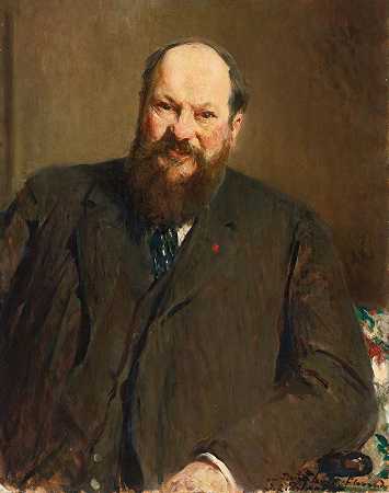 雅克·埃米尔·布兰奇的《安托万·莱昂·弗洛兰博士》（1857-1927）