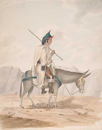 阿尔弗雷德·迪斯顿的《骑着驴的大金丝雀人》