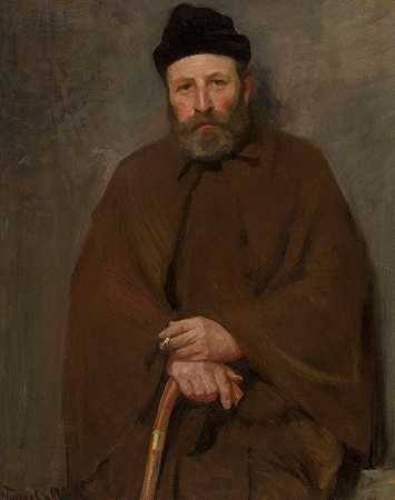 罗伯特·威廉·冯诺的《亚瑟·约瑟夫·赫塞尔廷肖像》