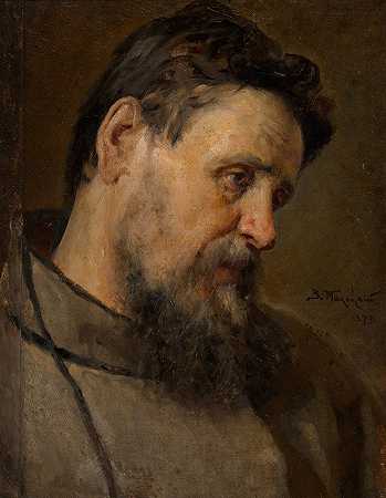 弗拉基米尔·埃戈罗维奇·马科夫斯基的《革命者亚历山大·索洛维耶夫肖像》
