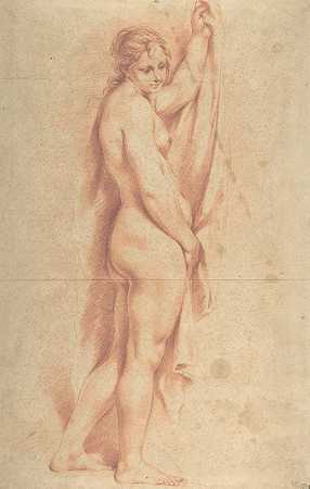 卡洛·西格纳尼的《站立裸体女性形象》