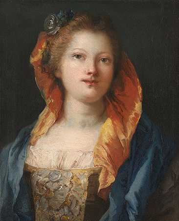 乔瓦尼·多梅尼科·蒂波洛的《女人的肖像》