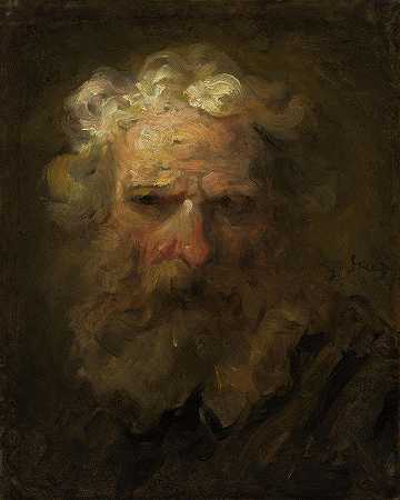 让·奥诺雷·弗拉戈纳尔的《老人的头像》