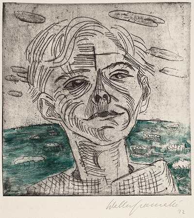 沃尔特·格拉马特的《海上人，自画像》