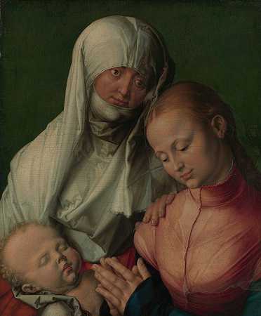 阿尔布雷希特·杜勒的《圣母与圣安妮》