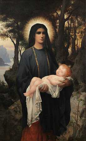 费尔南德·莱马特的《圣母与耶稣的孩子》