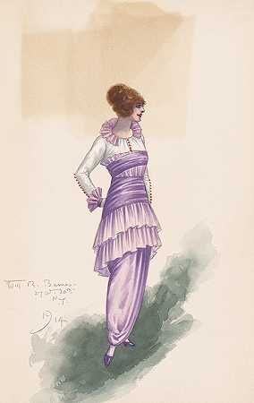 威尔·R·巴恩斯的《女人的服装和布料》