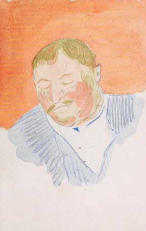 玛丽安·冯·韦里夫金的《老人肖像》