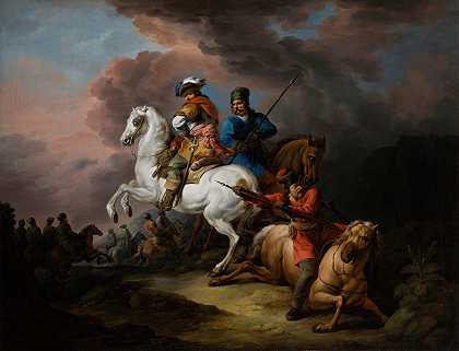 Jan BogumiłPlersch的《战斗场景》
