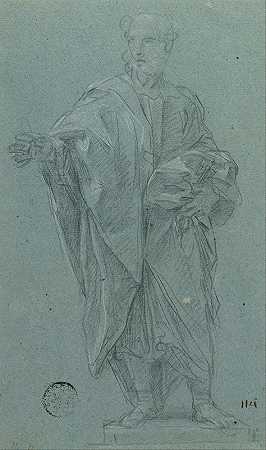 卡洛·马拉蒂《使徒彼得雕像研究》