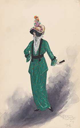 威尔·R·巴恩斯的《女人的服装》