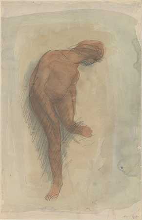 “奥古斯特·罗丹的左脚裸体女性形象
