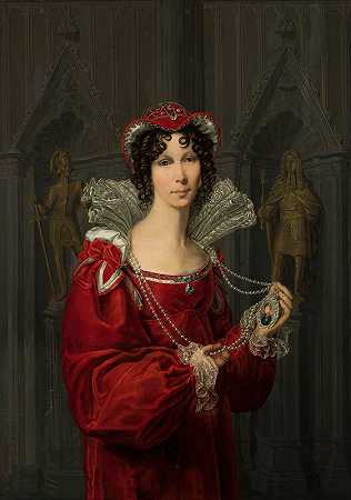 弗里德里希·伯里的《奥兰治公主威廉敏娜肖像》