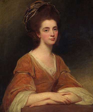 乔治·罗姆尼的《查尔斯·弗雷德里克夫人》（玛莎·里格登，1794年去世）