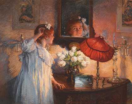 阿尔伯特·切瓦利尔·泰勒的《镜子》