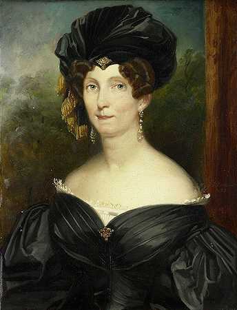 “彼得内拉·德·兰格（1779-1835），雅各布·约瑟夫·埃克霍特（Jacob Joseph Eeckout）的琼基尔·西奥多鲁斯·弗雷德里克·范·卡佩伦（Jonkheer Theodorus Frederik van Capellen）的妻子