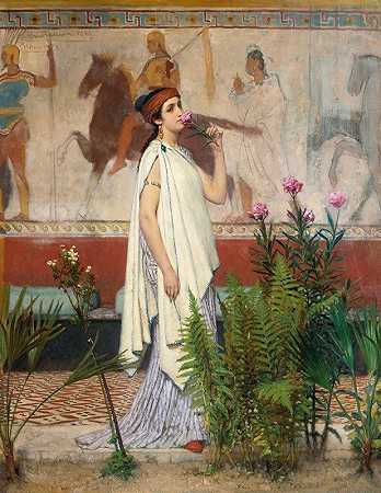 劳伦斯·阿尔玛·塔德玛的《希腊女人》