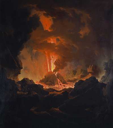 迈克尔·伍特基的《维苏威火山喷发》