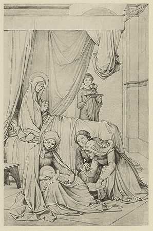 爱德华·冯·斯坦尔的《玛丽亚的诞生》