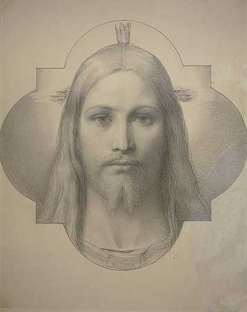爱德华·冯·施泰纳的《基督的头像》