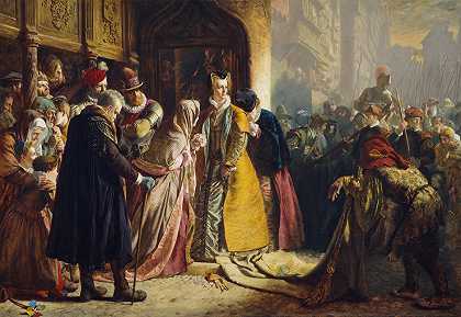 詹姆斯·德拉蒙德的《苏格兰玛丽女王重返爱丁堡》