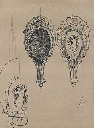 Félix Bracquemond的“手镜设计”