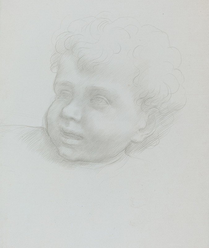 阿尔方斯·勒格罗斯的《孩子的头像》