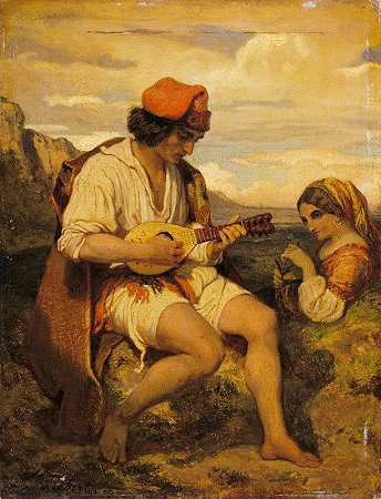 多米尼克·路易斯·帕佩蒂的《那不勒斯渔民》
