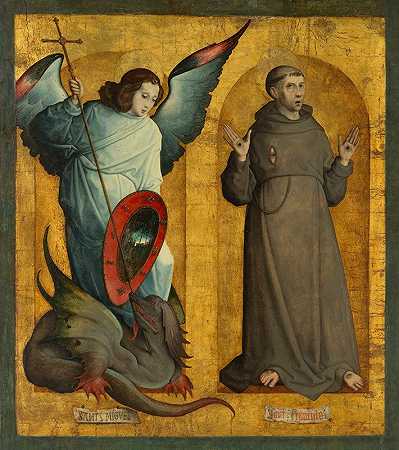 《圣徒迈克尔和弗朗西斯》（Juan de Flandes）