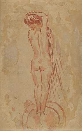 Pierre Bonnard的《Nu de dos》
