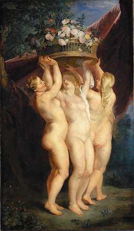 《三个恩典》作者：Jan Brueghel