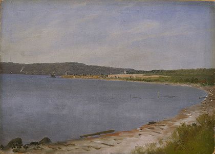 “旧金山湾（Albert Bierstadt）